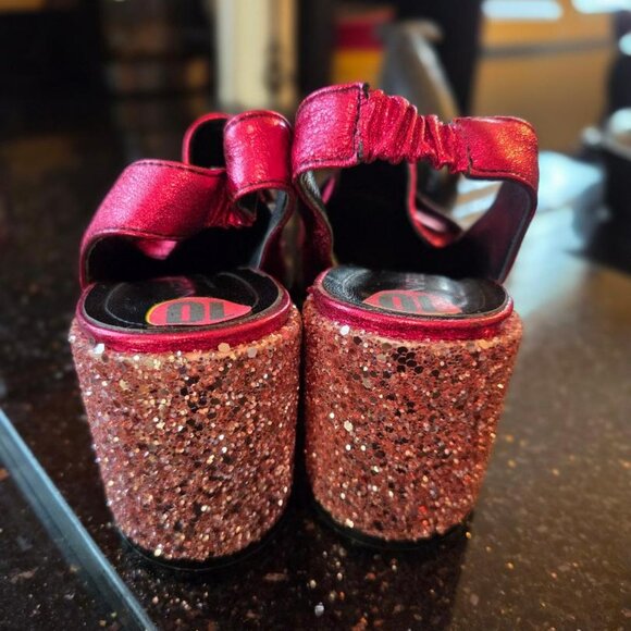 NAPOLEONI (Eu41) DRESSY METALLIC SHOES (PARTY ON) SIZE 10 - Picture 6 of 6